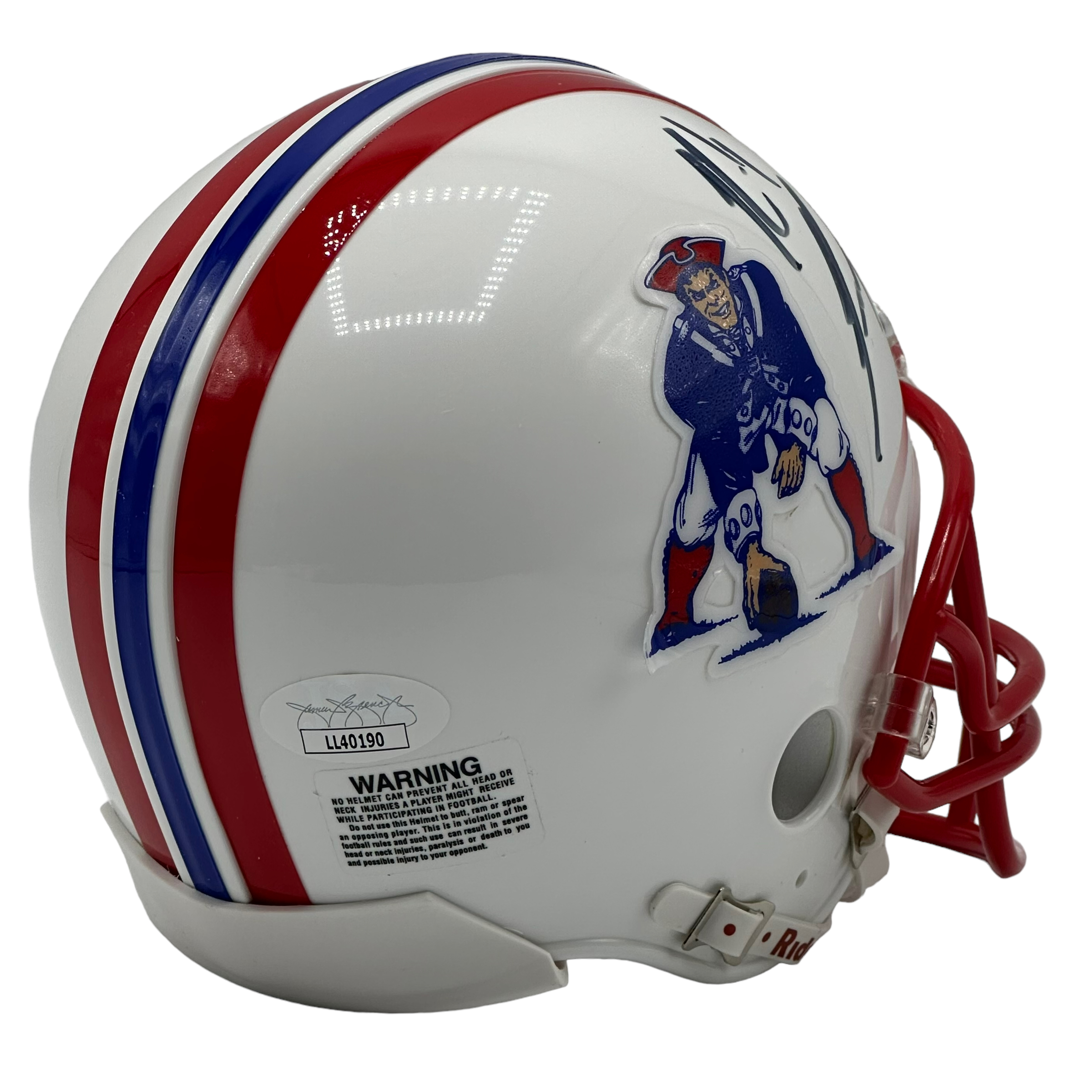 Rob Gronkowski Autographed New England Pats Throwback Mini Helmet - PS –  Creative Sports