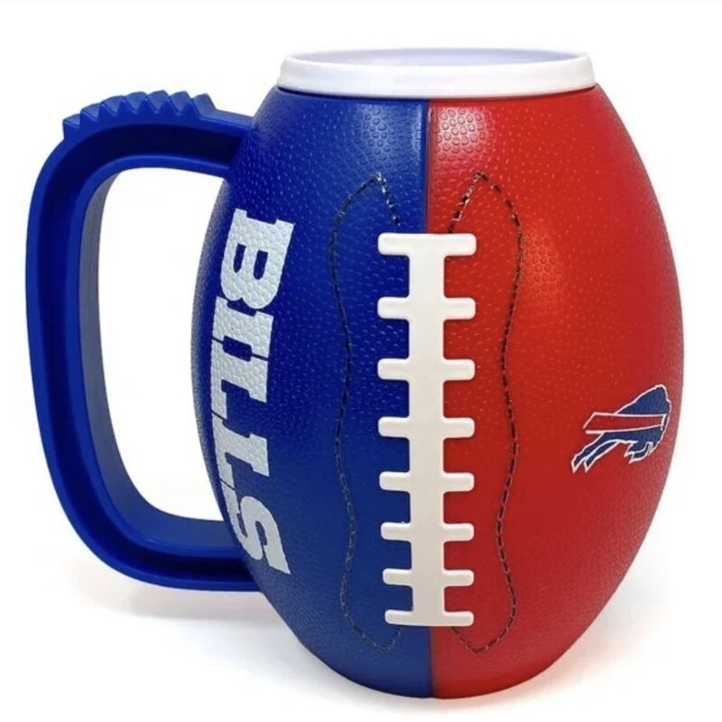 Buffalo Bills 24oz Plastic Football Mug Buffalo Bills 24oz Plastic Football Mug