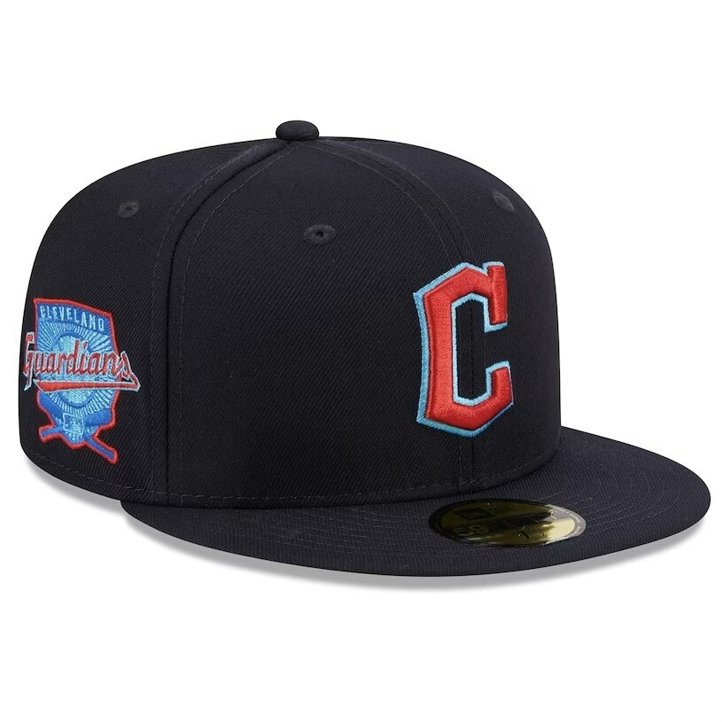 Cleveland Guardians MLB 2023 Father's Day Fitted Hat