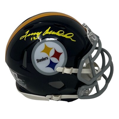 Pittsburgh Steelers Terry Bradshaw Autographed Mini Helmet