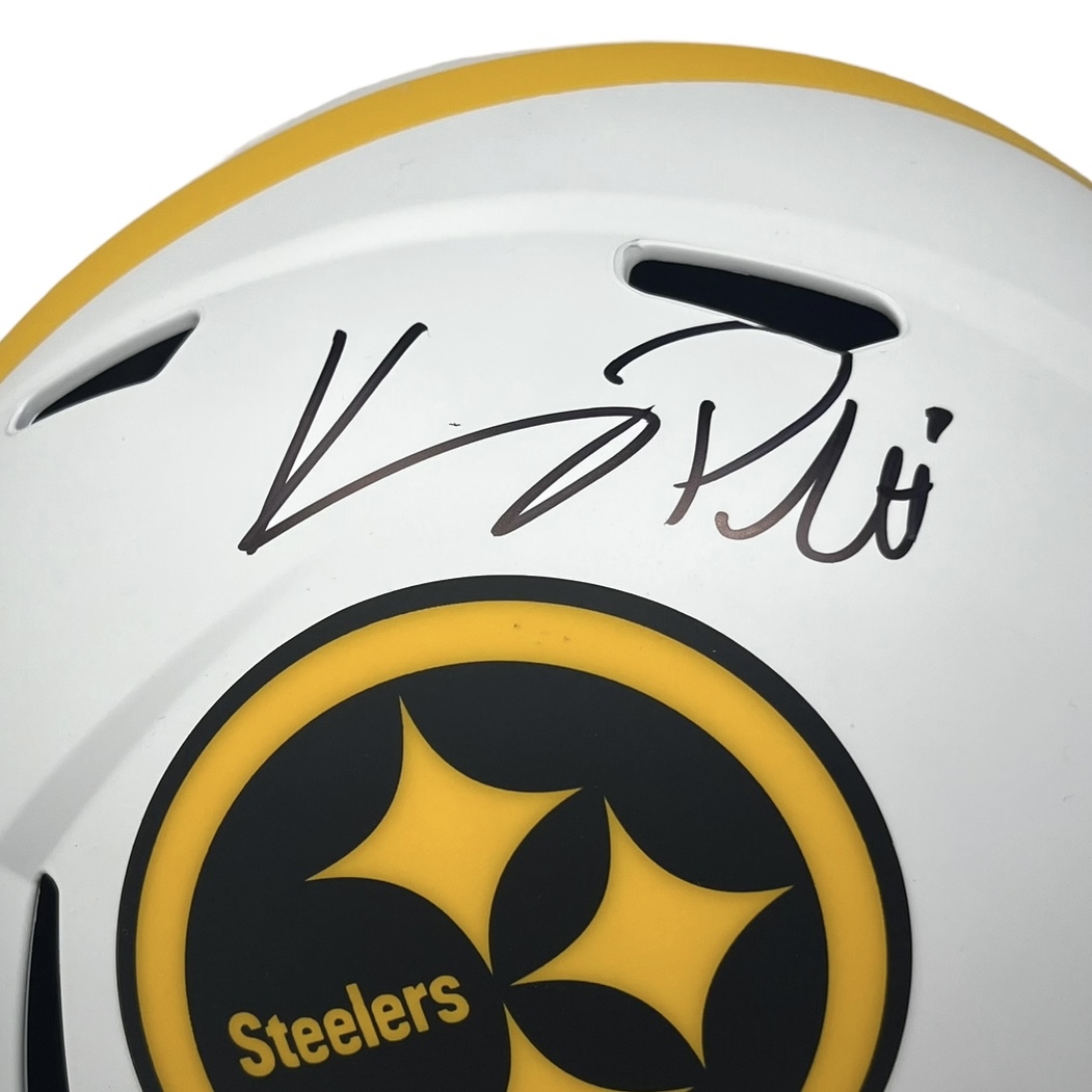 Pittsburgh Steelers Kenny Pickett Autographed Full Size Lunar