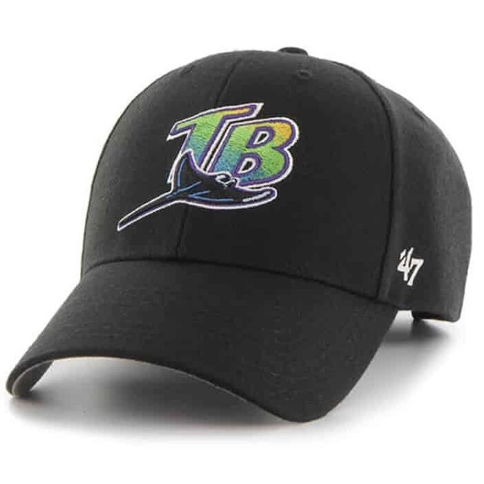 Tampa Bay Rays Men's 47 Brand MVP Adjustable Hat