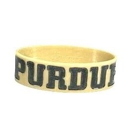 Purdue Boilermakers Rubber Bulk Wrist Band