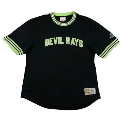 Tampa Bay Devil Rays Men’s Cooperstown Collection Wild Pitch Mitchell & Ness Jersey Shirt