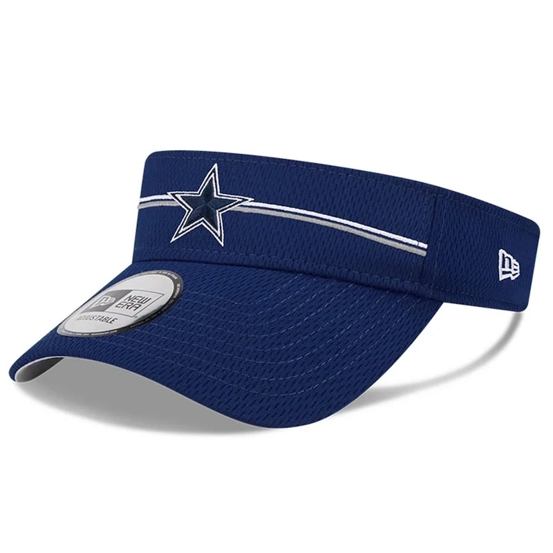 Dallas Cowboys Men’s New Era Blue NFL Training Camp Adjustable Visor
