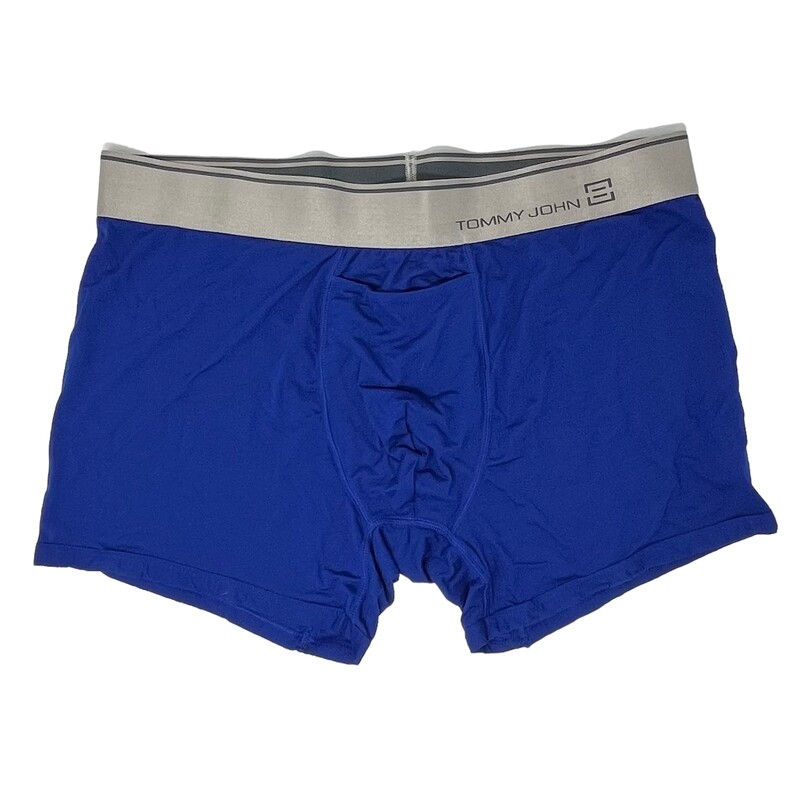Tommy John Men’s Second Skin Sodalise Blue Trunk Underwear