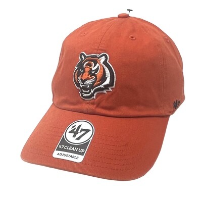 Cincinnati Bengals Men’s 47 Brand Clean Up Adjustable Hat