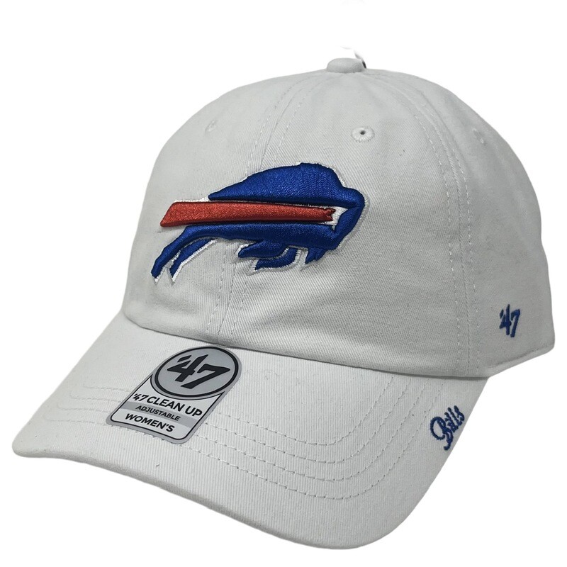Buffalo Bills Women's 47 Brand Clean Up Adjustable Hat