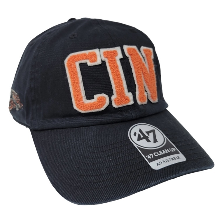 Cincinnati Bengals Legacy 47 Clean Up Adjustable Hat