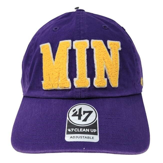 Minnesota Vikings Men’s Legacy 47 Brand Clean Up Adjustable Hat