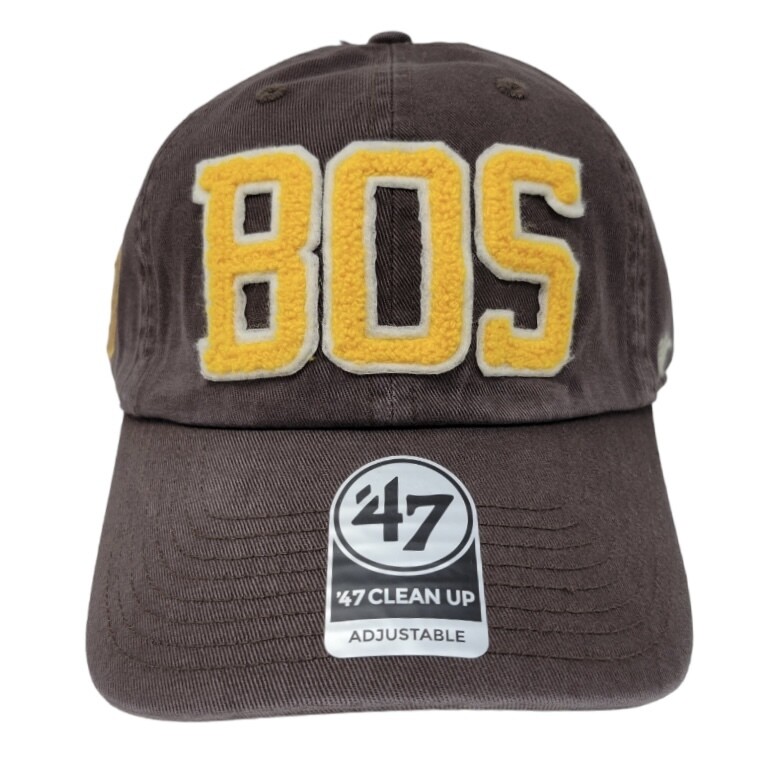 Boston Bruins Men’s Legacy 47 Brand Clean Up Adjustable Hat