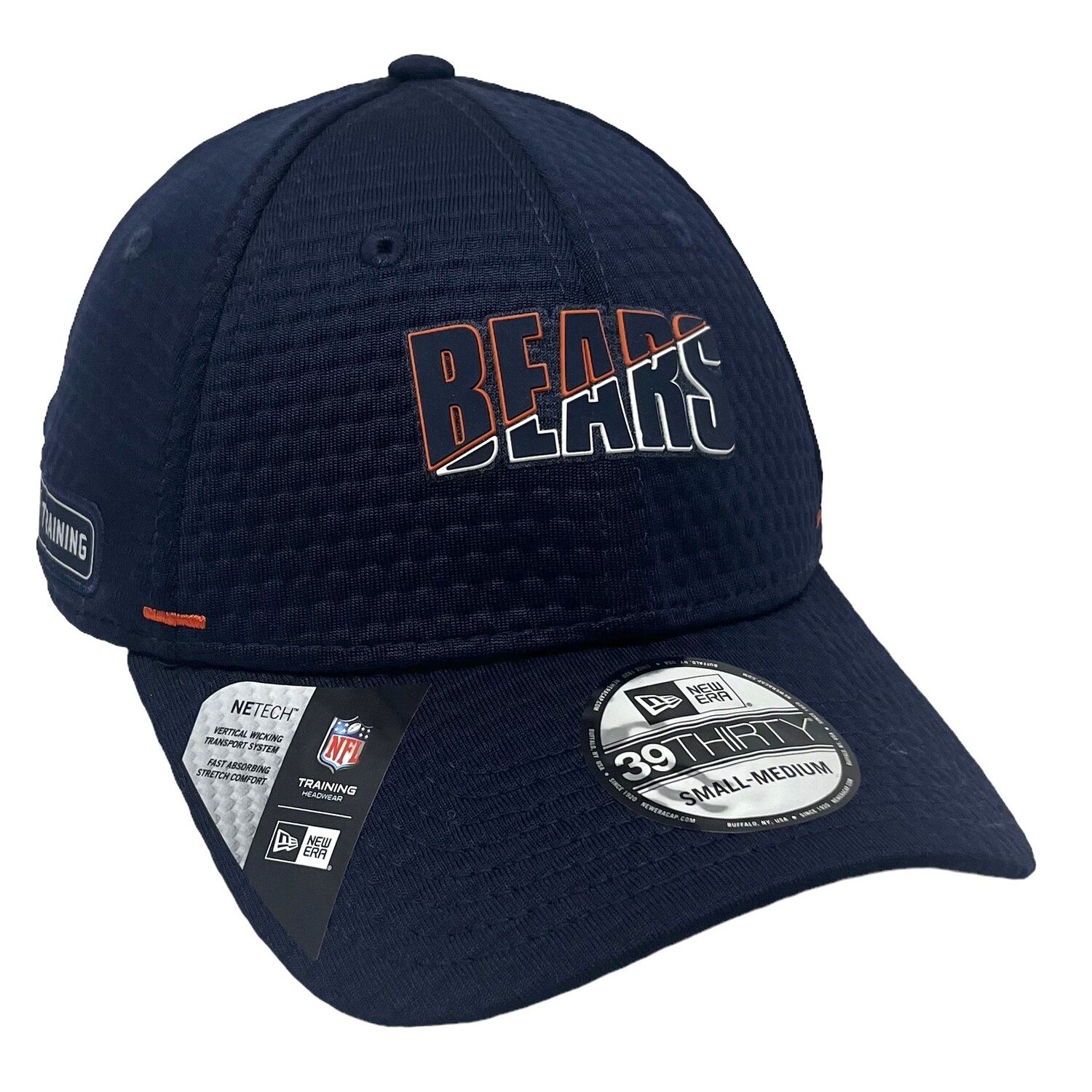 Chicago Bears Men’s Summer Sideline New Era 39THIRTY Flex Fit Training Hat