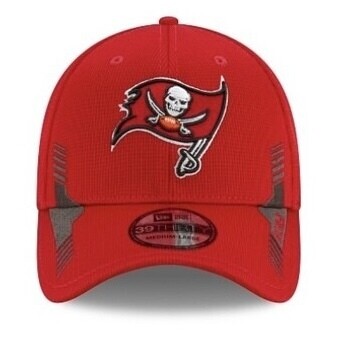 Tampa Bay Buccaneers Men's New Era NFL Sideline Home 39Thirty Stretch Fit Hat