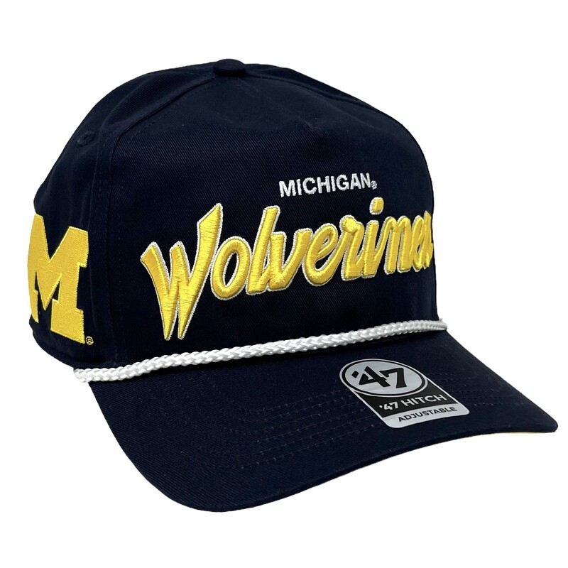 Michigan Wolverines Men’s 47 Hitch Adjustable Hat Michigan Wolverines Men’s 47 Hitch Adjustable Hat