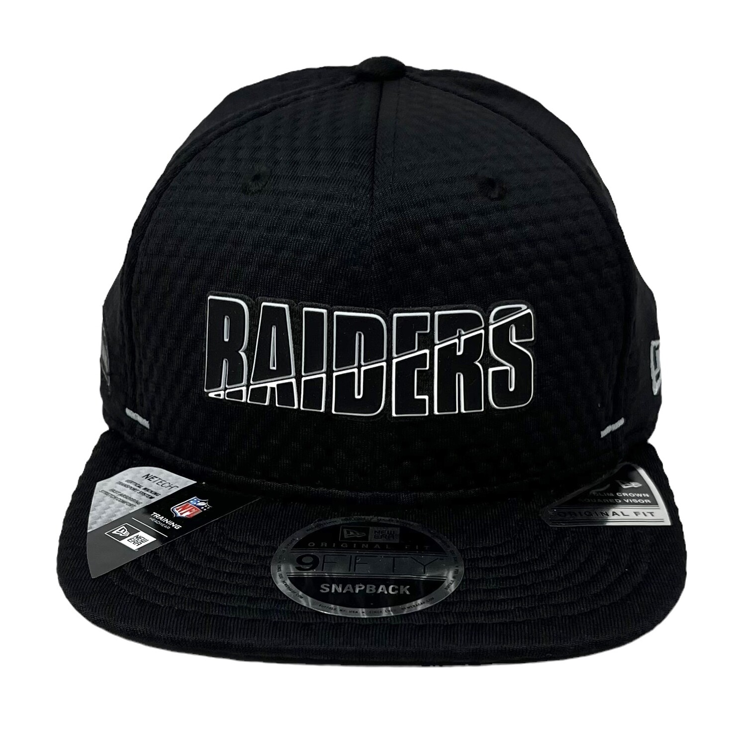 Las Vegas Raiders Men’s Black New Era 9Fifty Snapback Hat