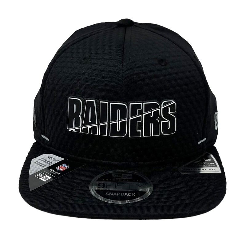 Las Vegas Raiders Men’s Black New Era 9Fifty Snapback Hat