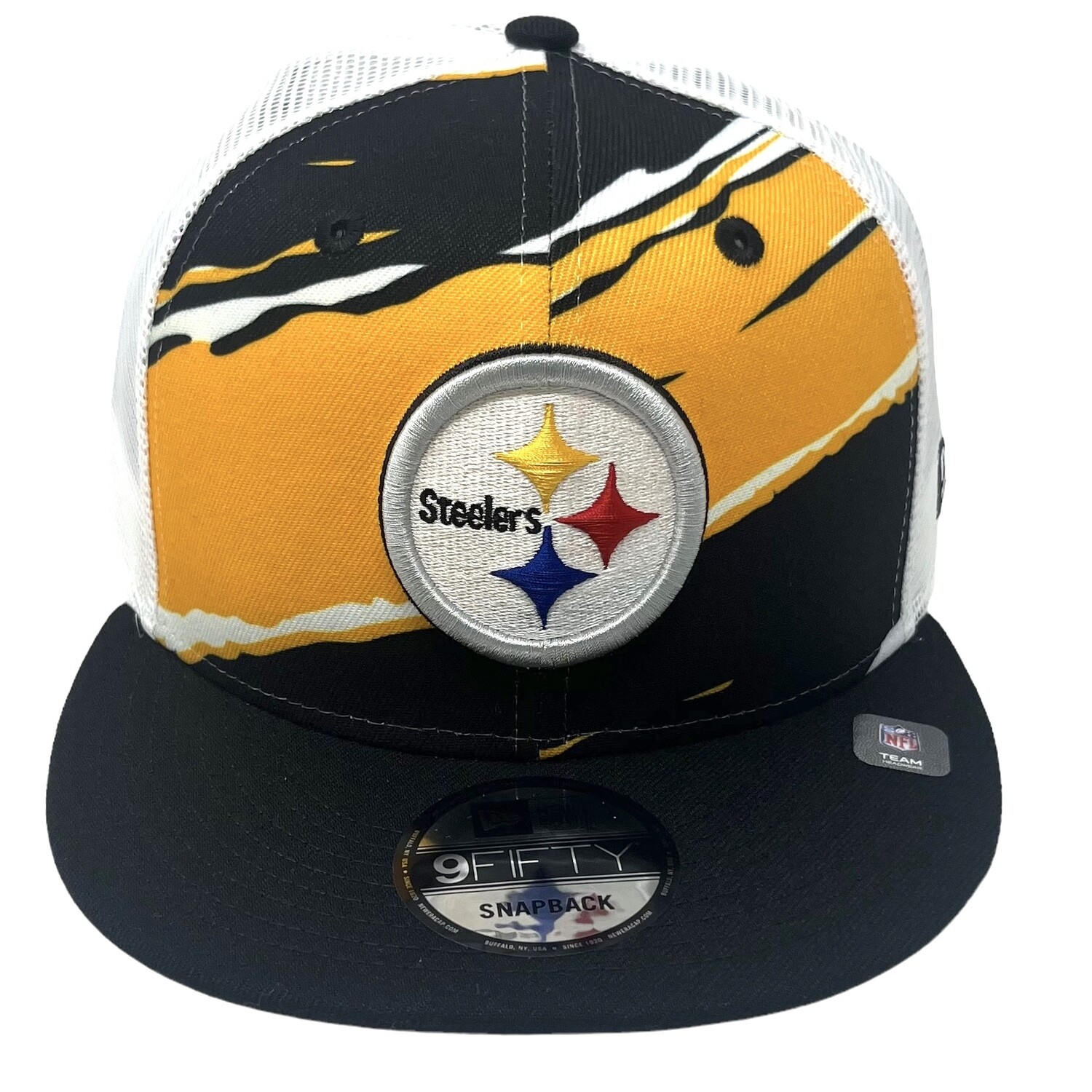 Pittsburgh Steelers New Era Trucker 9FIFTY Snapback Hat