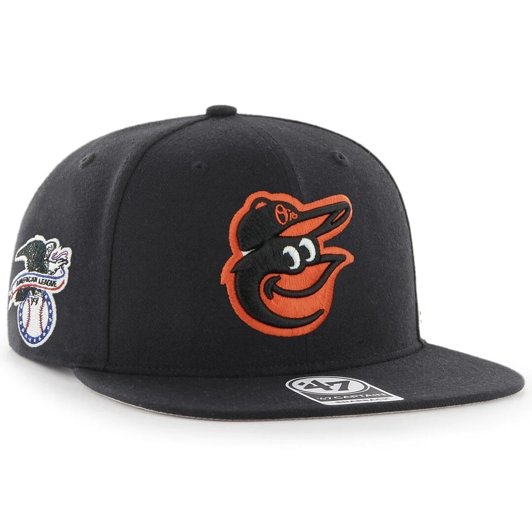 Baltimore Orioles Men's 47 Brand Captain Snapback Hat