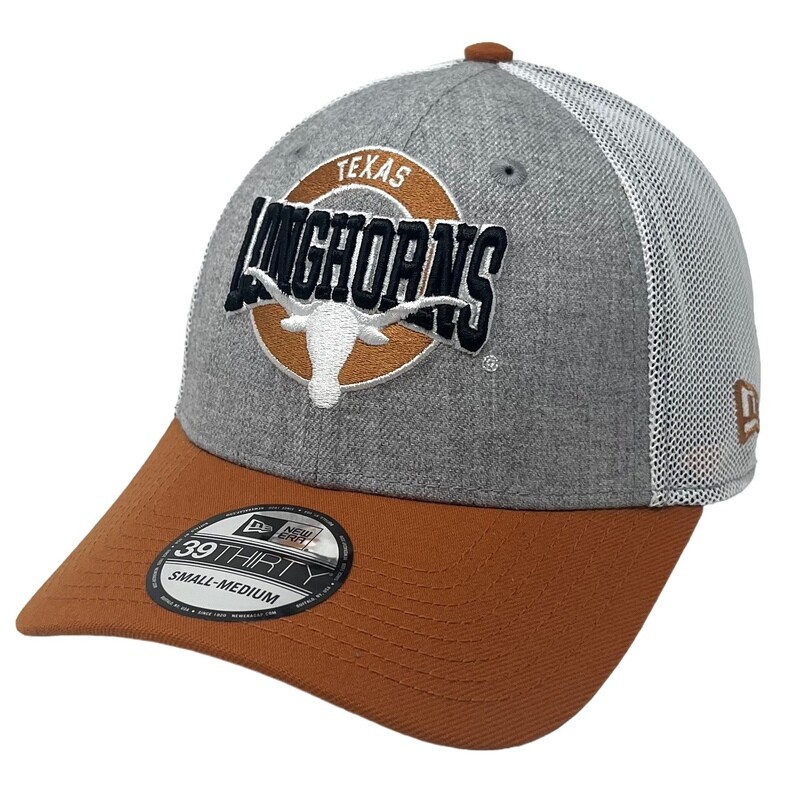 Texas Longhorns Men’s New Era Heather 39Thirty Fitted Hat
