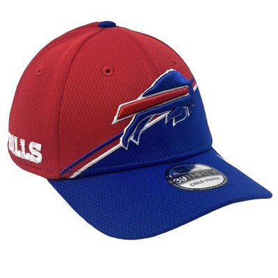 Buffalo Bills Child-Youth New Era Blue/Red Sideline 39Thirty Hat