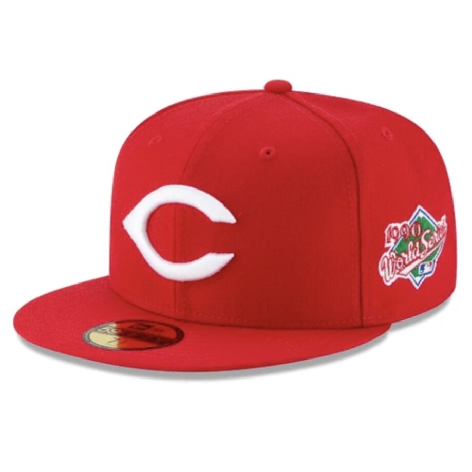 Cincinnati Reds 1990 World Series Men's New Era 59Fifty Fitted Hat