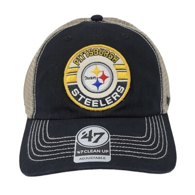 Pittsburgh Steelers Men’s 47 Vintage Clean Up Adjustable Hat