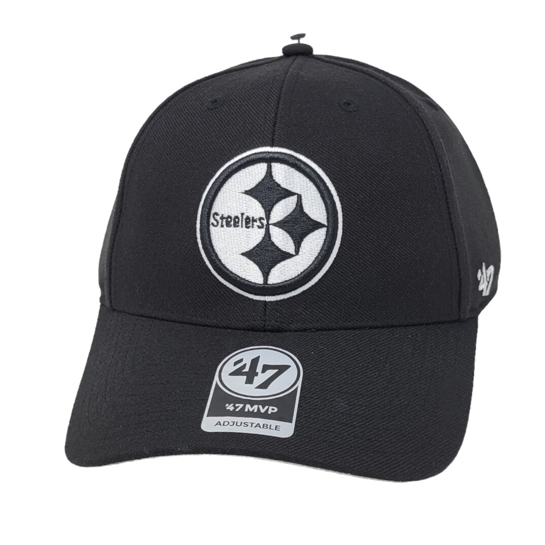 Pittsburgh Steelers Men's 47 Brand MVP Adjustable Hat