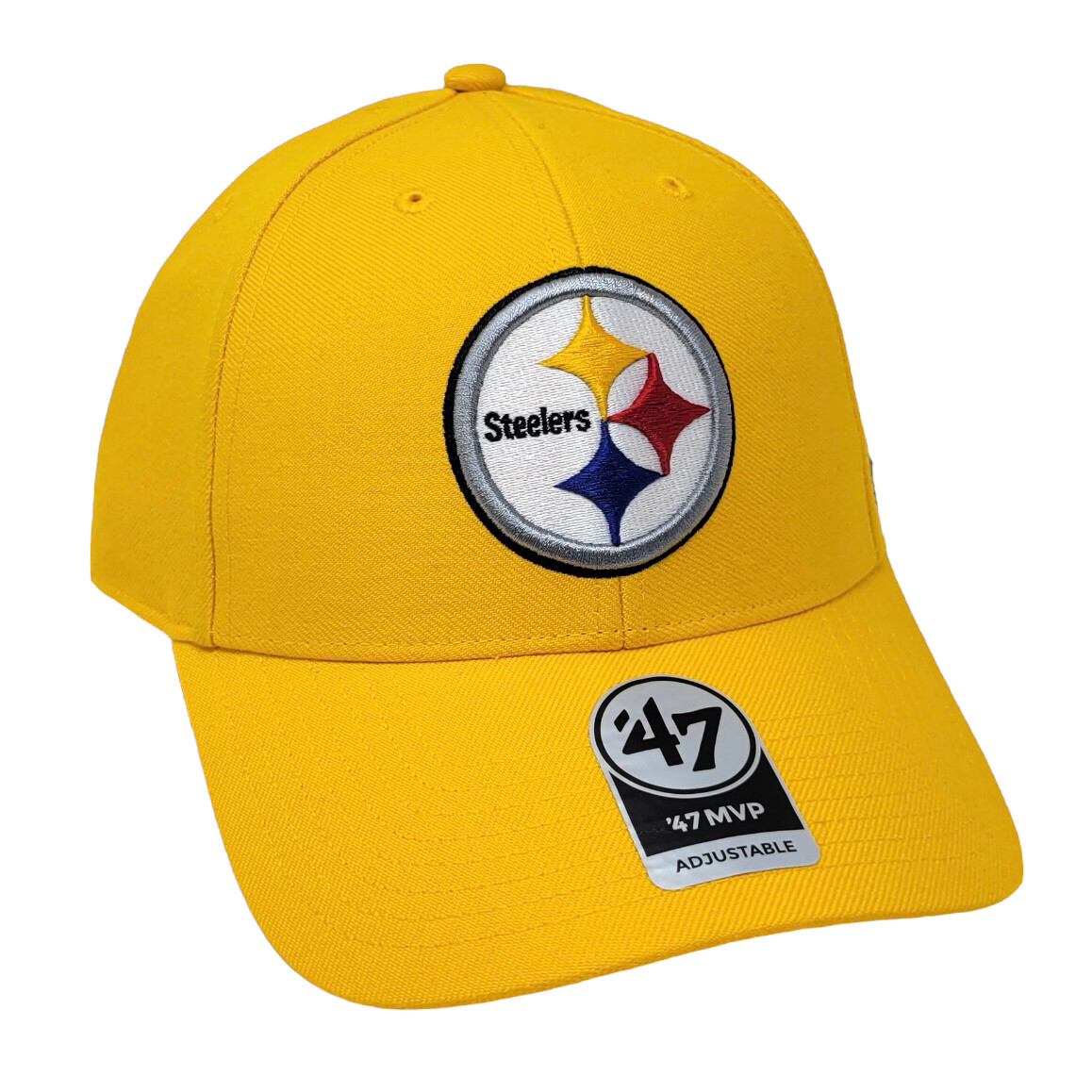 Pittsburgh Steelers Men's 47 Brand MVP Adjustable Hat