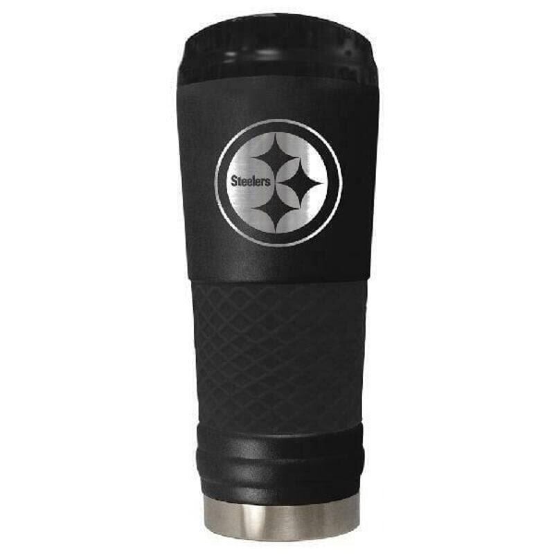 Pittsburgh Steelers Stealth 24oz Draft Travel Tumbler