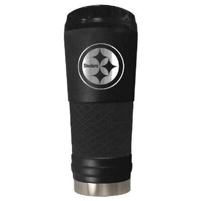 Pittsburgh Steelers Stealth 24oz Draft Travel Tumbler