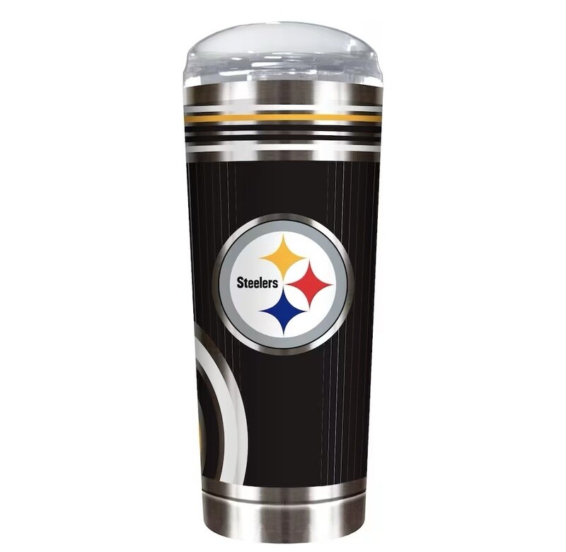 Pittsburgh Steelers 18oz Cool Vibes Roadie Tumbler