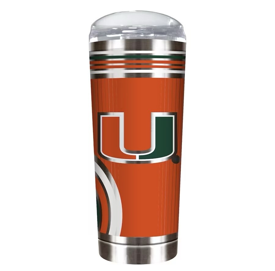Miami Hurricanes 18oz Cool Vibes Roadie Tumbler