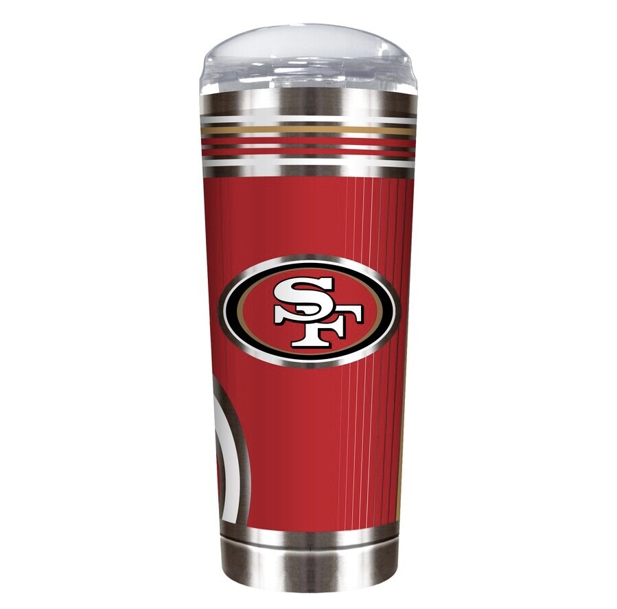 San Francisco 49ers 18oz Cool Vibes Roadie Tumbler