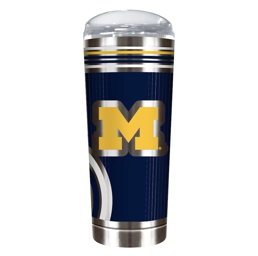Michigan Wolverines 18oz Cool Vibes Roadie Tumbler
