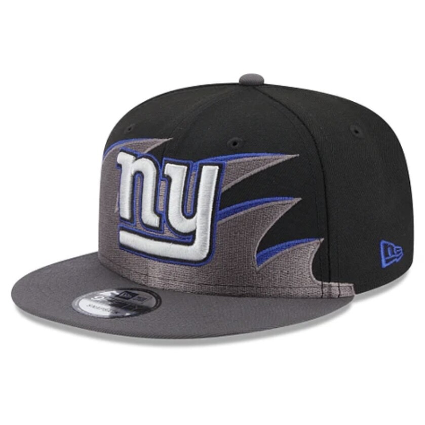 New York Giants Men's Black New Era NFL Tidal 9FIFTY Snapback Hat