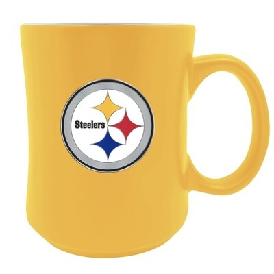Pittsburgh Steelers 19oz Stealth Ceramic Coffee Mug