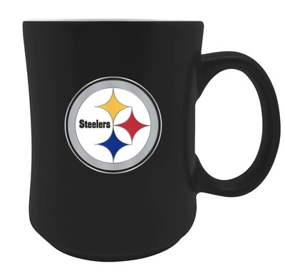 Pittsburgh Steelers 19oz Stealth Ceramic Coffee Mug