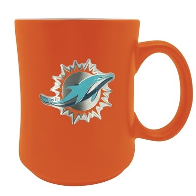 Miami Dolphins 19oz Starter Ceramic Coffee Mug Miami Dolphins 19oz Starter Ceramic Coffee Mug