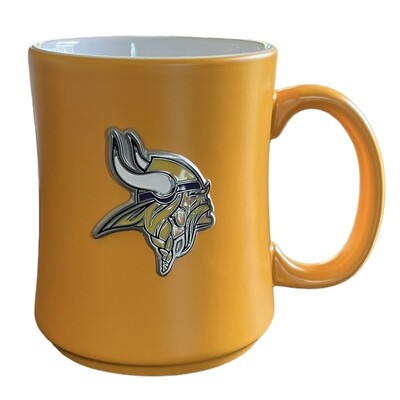 Minnesota Vikings Yellow 19oz Starter Ceramic Coffee Mug