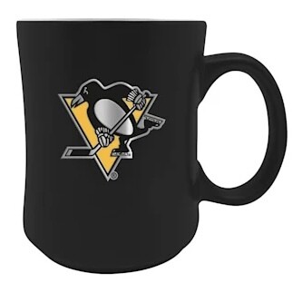 Pittsburgh Penguins 19oz Starter Ceramic Coffee Mug Pittsburgh Penguins 19oz Starter Ceramic Coffee Mug