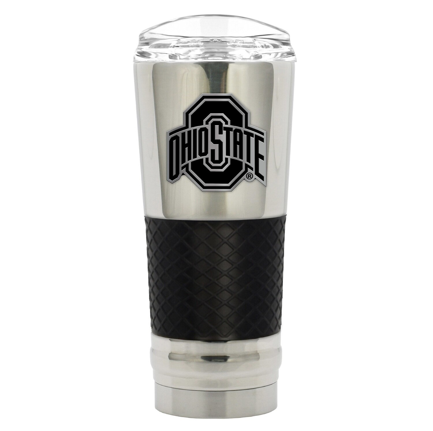 Ohio State Buckeyes Stealth Legacy Chrome 24oz Draft Travel Tumbler