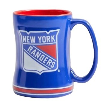 New York Rangers 14oz Relief Coffee Mug