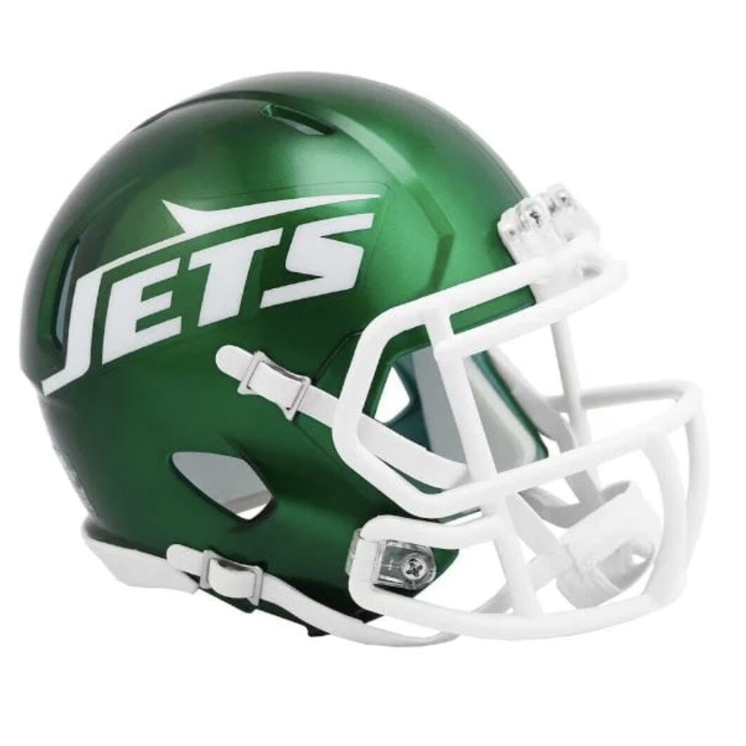 New York Jets Riddell Alternate Tribute Speed Mini Helmet