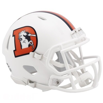 Denver Broncos Riddell 2023 On Field Alternate Speed Mini Helmet