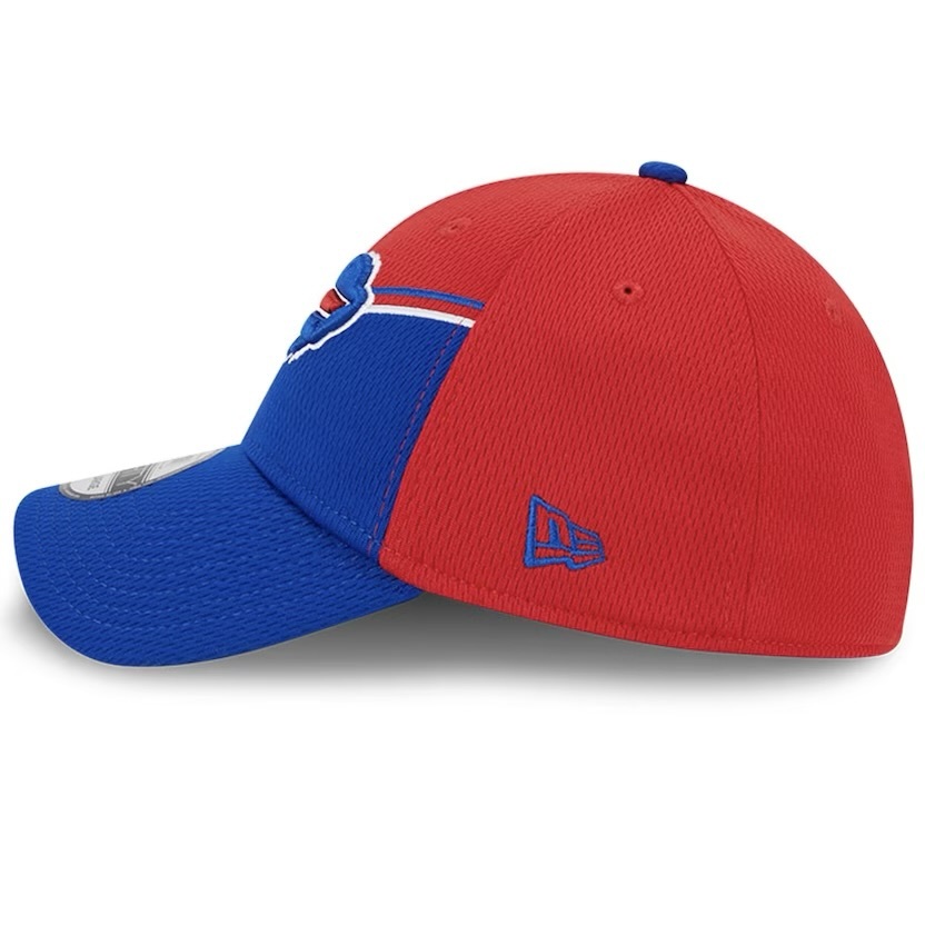 Men's New Era Royal/Red Buffalo Bills Surge 39THIRTY Flex Hat Size: Medium/Large