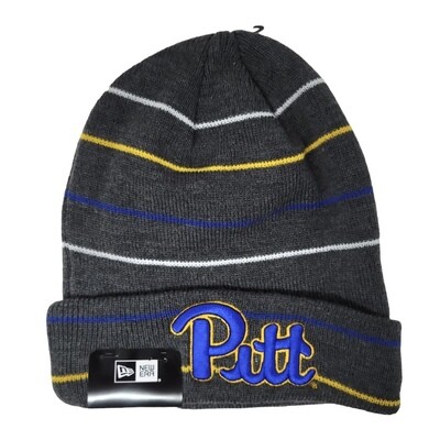 Pitt Panthers Men's New Era Cuffed Knit Hat Pitt Panthers Men's New Era Cuffed Knit Hat