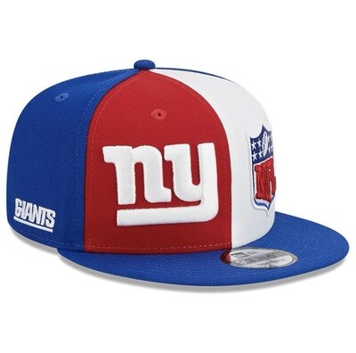 New York Giants Men’s New Era Blue/Red 2023 Sideline 9FIFTY Snapback Hat