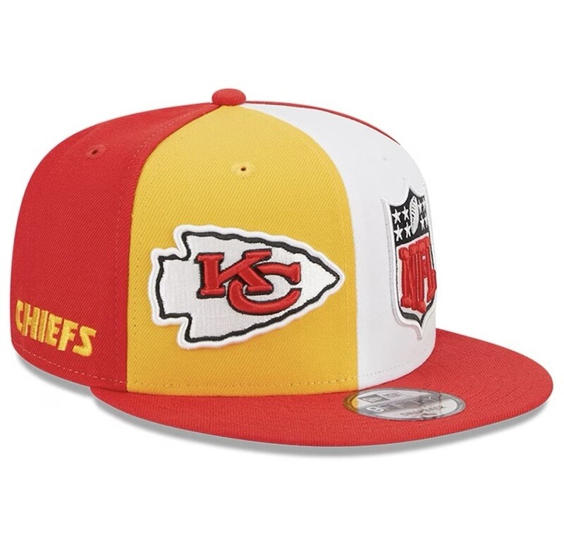 Kansas City Chiefs Men’s New Era Red/Yellow Sideline 9FIFTY Snapback Hat