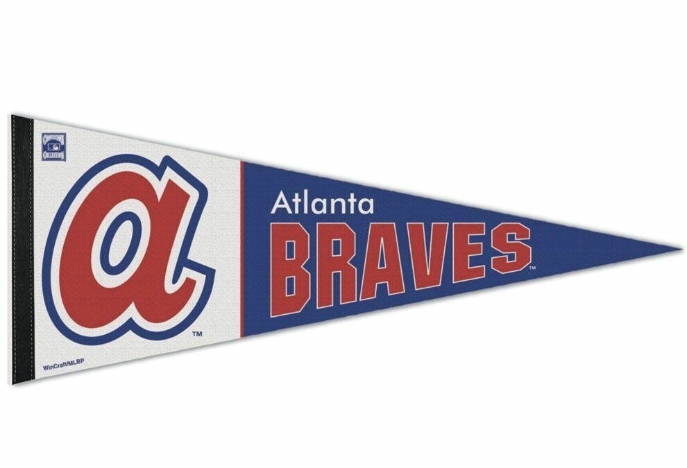 Atlanta Braves 12" x 30" Premium Pennant