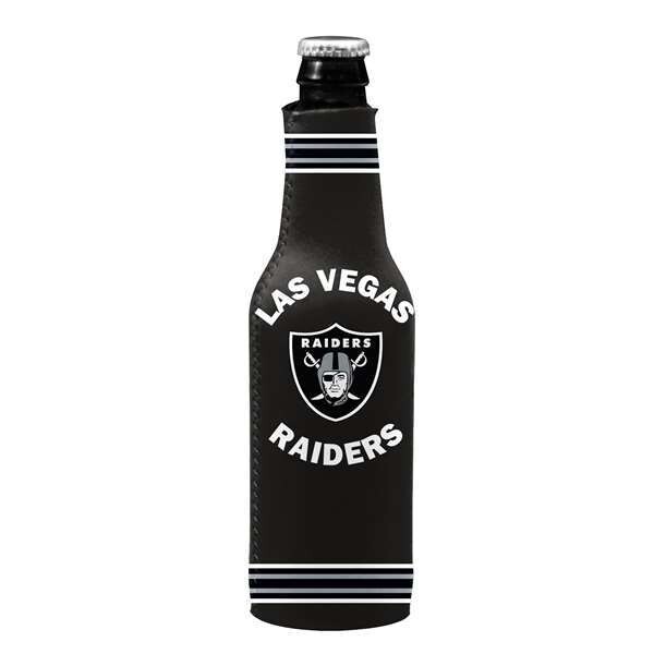 Las Vegas Raiders Crest Logo 12 Ounce Bottle Cooler
